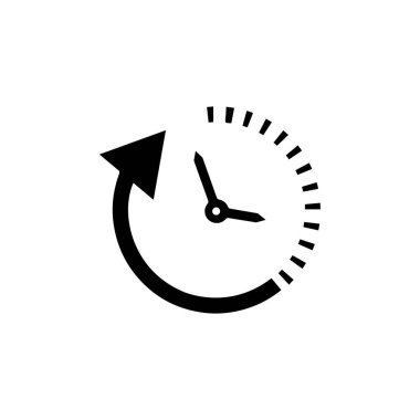 Time vector icon , 24 Hour icon vector illustration design template clipart
