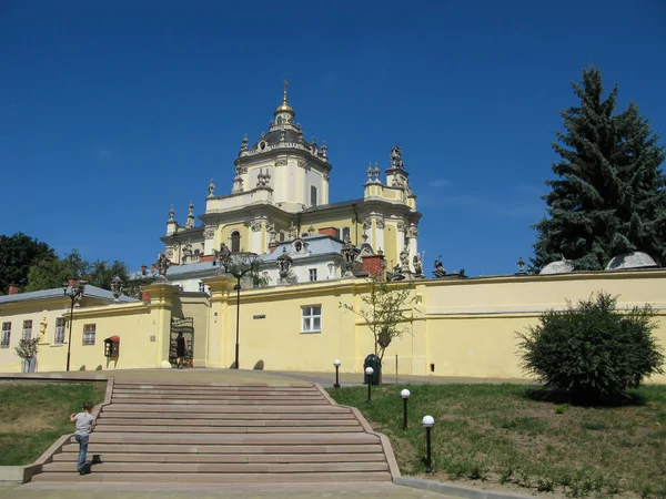 St. 조지의 대성당, lviv, 우크라이나 — 스톡 사진