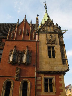 Belediye kulesi, Wroclaw, Polonya