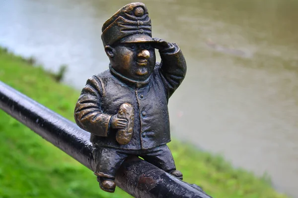 Minyatür heykeller, modern sanat, ilginç bir yer, Uzhorod, Ukrayna