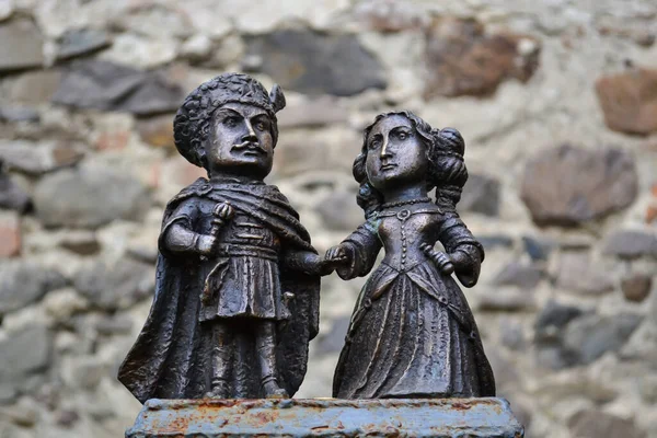 Minyatür heykeller, modern sanat, ilginç bir yer, Uzhorod, Ukrayna