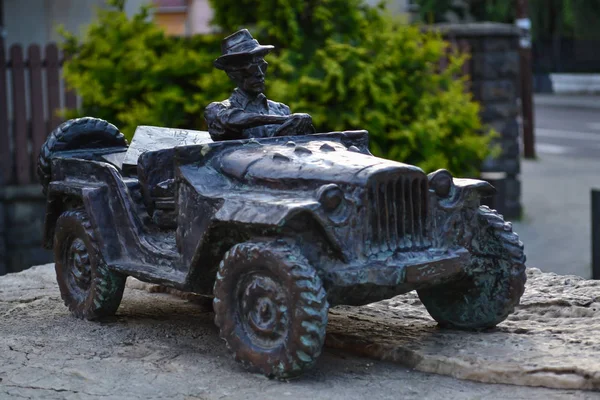 Minyatür heykeller, modern sanat, ilginç bir yer, Uzhorod, Ukrayna