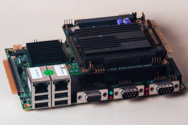 Modern elektronik dayanıklı gömülü işlemci tahtası