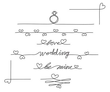 Evlilik yüzüğü. Aralıksız bir satır aşk metni ve sınır çizimi benim tipografi harflerim olacak yazı tipi tipografik çizgi tasarımı. Romantizm minimalizm konsepti. Kart, pankart ve poster tabelası
