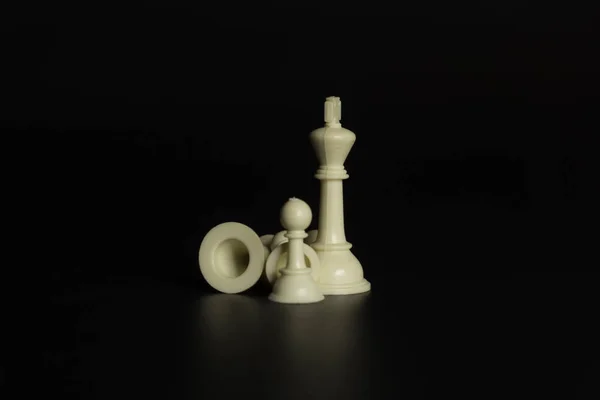 Chess affärsidé, ledare & framgång — Stockfoto