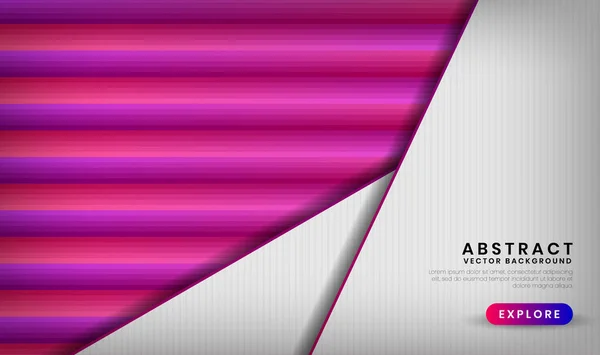 Abstrait Fond Blanc Avec Dégradé Violet Rouge Élément Graphique Moderne — Image vectorielle