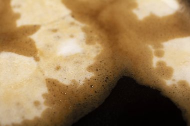 kahve köpüğü soyut arkaplanı kapat