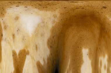 kahve köpüğü soyut arkaplanı kapat