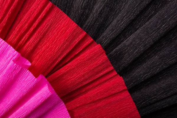 Abstracte Textuur Gekartelde Achtergrond Zwart Rood Roze — Stockfoto