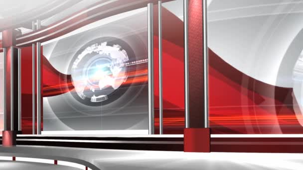 Virtual Red News Studio Set Background Stock Video C Plussizefashion19 Gmail Com