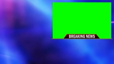 Sanal Haber Stüdyosu Yeşil Ekran