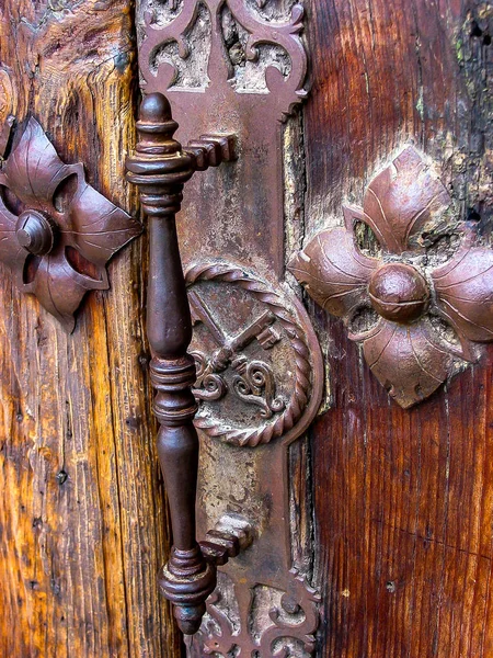 Détails d'une vieille porte . — Photo