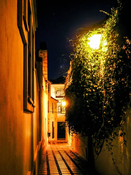 Vista de uma rua em Marbella — Fotografia de Stock