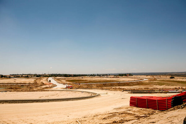 Abandoned works and constructions.