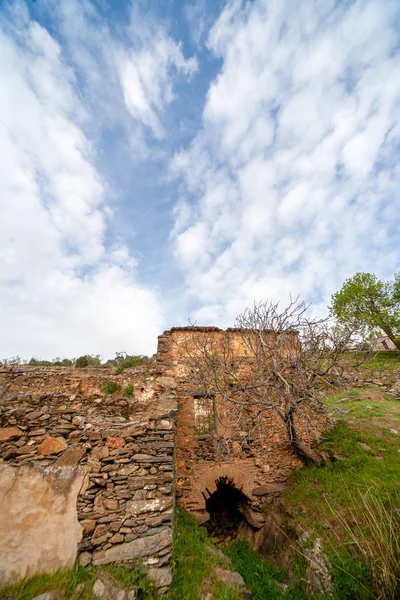 Krajina v Montes de Toledo, Castilla La Mancha, Španělsko. — Stock fotografie