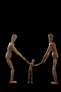 Mankenler ve mimari oyun parçaları