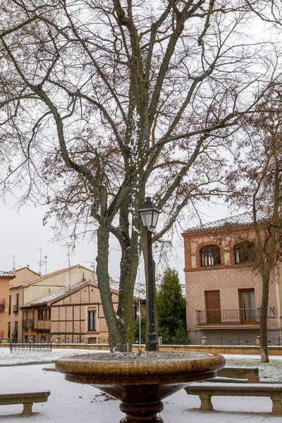 Výhled na město Segovia — Stock fotografie