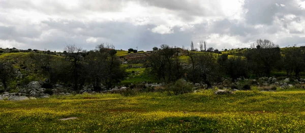 Krajobraz Montes de Toledo. — Zdjęcie stockowe