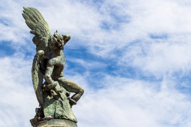 Madrid 'deki şehir manzarası.