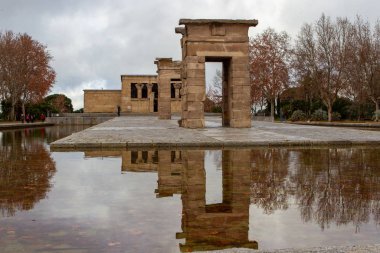 Madrid 'deki şehir manzarası.