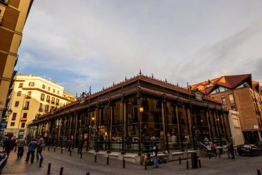 Madrid 'deki şehir manzarası.