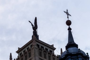 Madrid 'deki şehir manzarası.