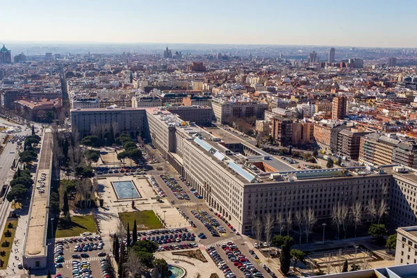 Paisaje urbano en Madrid . — Foto de Stock