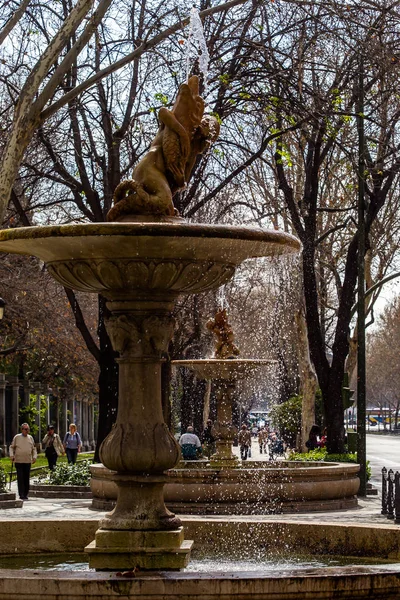 Міський пейзаж у Мадриді. — стокове фото