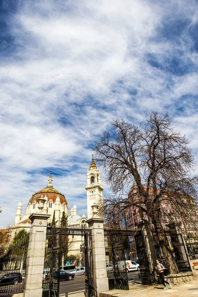 Városi táj Madridban. — Stock Fotó