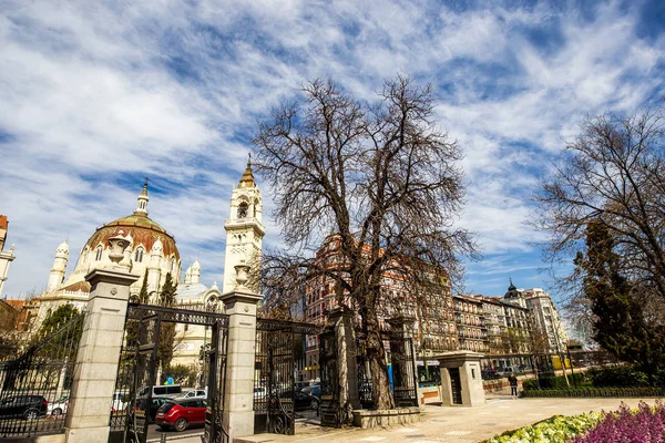 Városi táj Madridban. — Stock Fotó