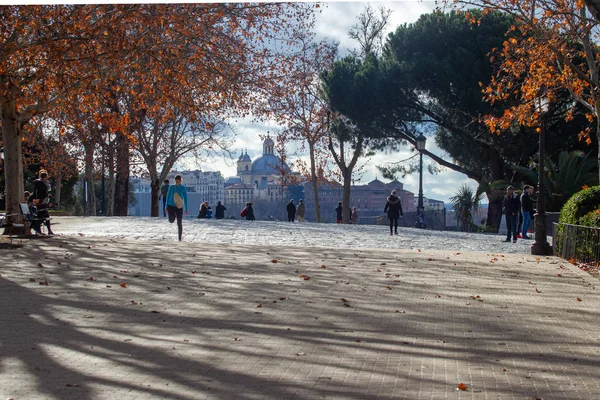 Paesaggio urbano a Madrid . — Foto Stock