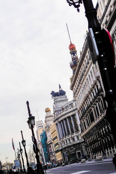 Городской пейзаж Мадрида
.