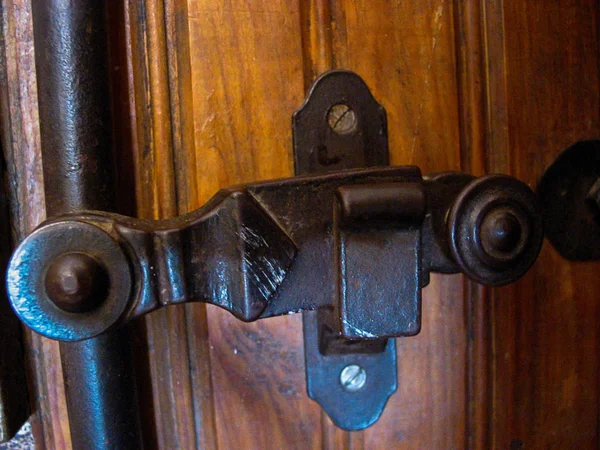 Door with lock. — Stock Photo, Image