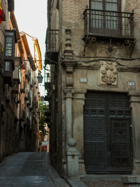 Toledo 'da bir sokak manzarası