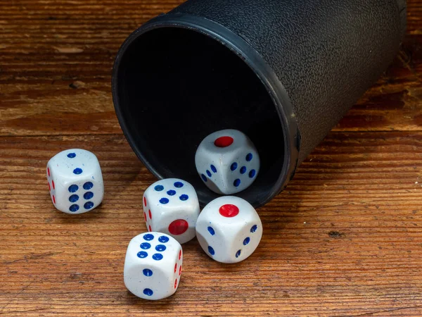 Dice game, there is a poker mode that is played with dice.