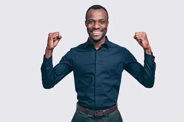 Happy young African man — Stock Photo, Image