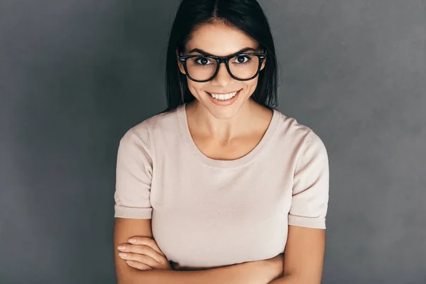 Mujer joven en gafas —  Fotos de Stock