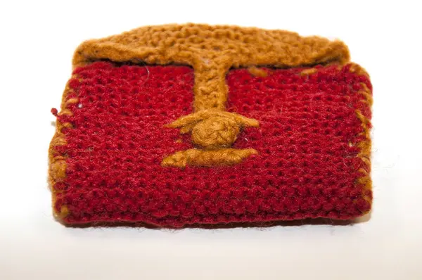 Büyükannemin el yapımı madeni para çantası.