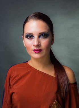 güzel bir kadın modeli