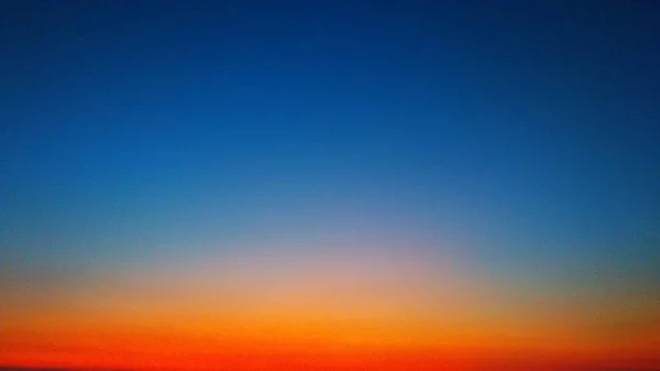 Solnedgång Sky View Kazakstan Aqtau — Stockfoto