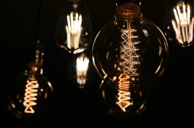 Güzel retro lüks iç ampul.