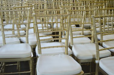 Gold Chiavari Chairs clipart