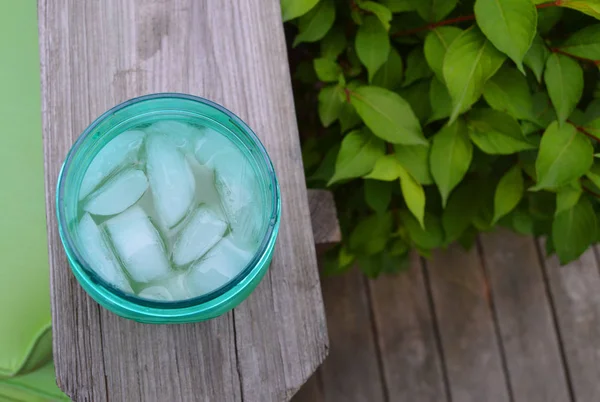 Boisson glacée dans Mason Jar — Photo