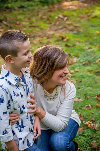 Candid Park Fun with Children — Stock Photo, Image