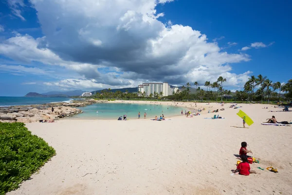 Ko'olina sztuczna Laguna w Oahu na Hawajach — Zdjęcie stockowe