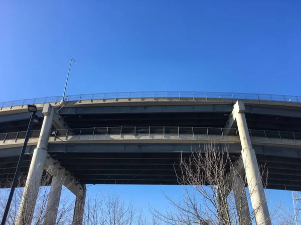 Brücke der Interstate 5 über portland oregon — Stockfoto