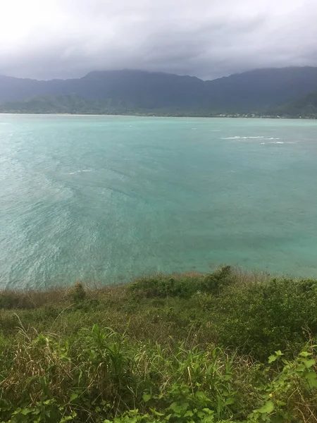 Sombrero chino peligrosa caminata Oahu Hawaii —  Fotos de Stock