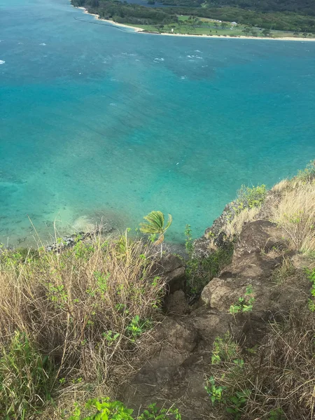 Chinaman's Hat niebezpieczne Wycieczki Hawaje Oahu — Zdjęcie stockowe