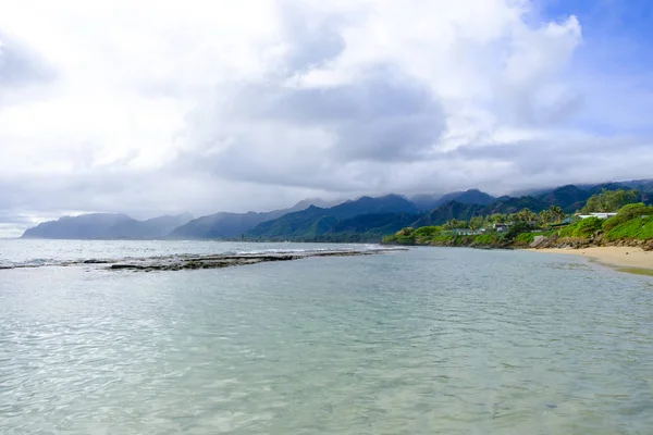 Laie пляж Оаху Гавайських островів — стокове фото