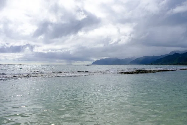 Laie plaża Oahu na Hawajach — Zdjęcie stockowe